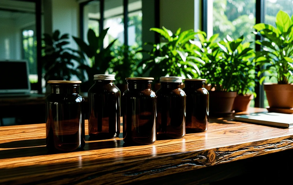 Sehat Pria apothecary jars