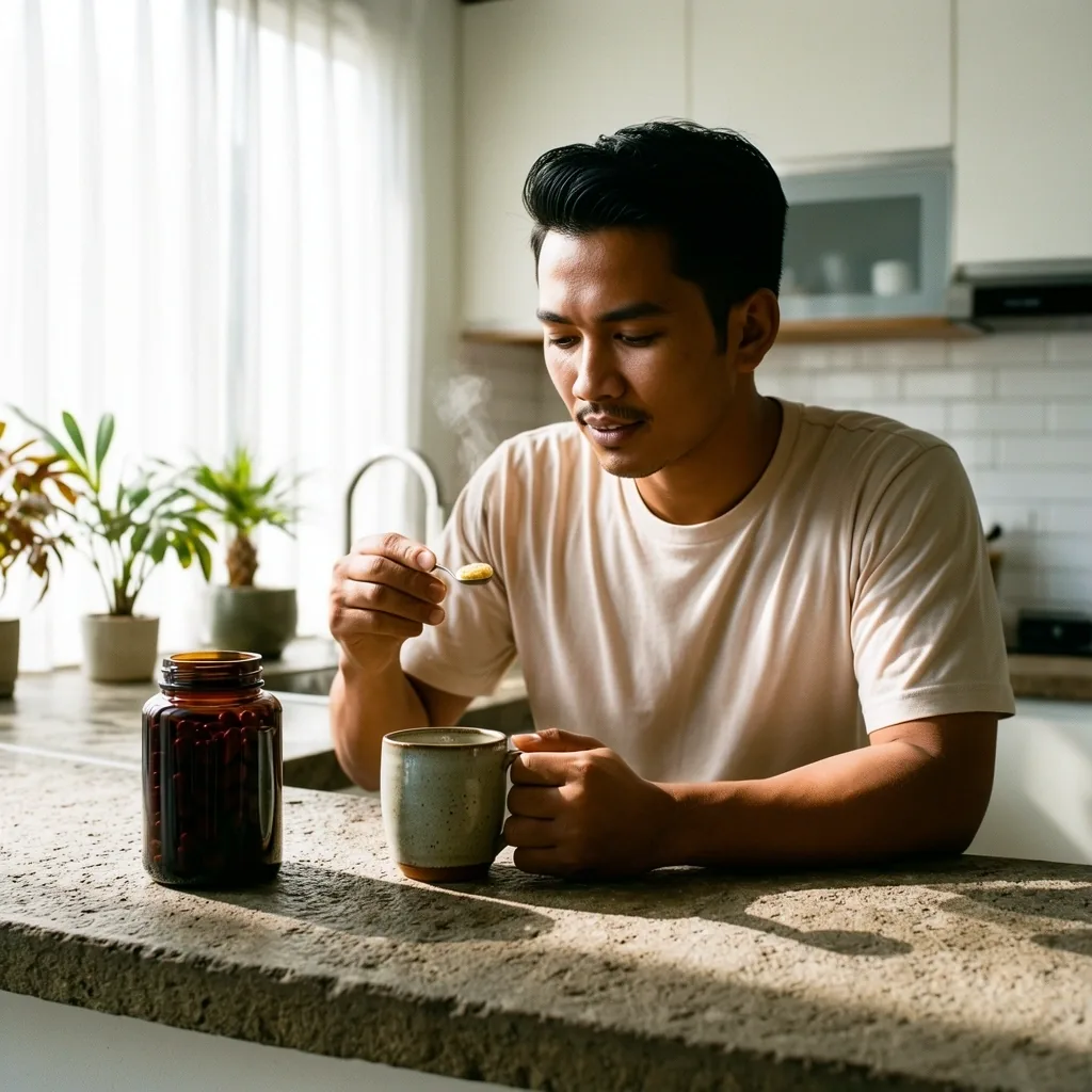 Minimalist wellness aesthetic